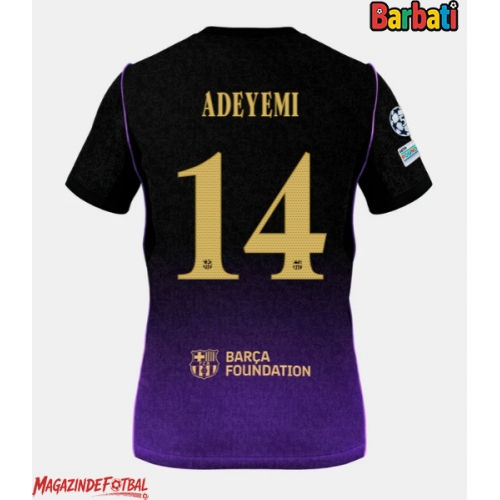 Barcelona Karim Adeyemi #14 Tricou Fotbal Replică 2026-27 Barbati Deplasare Barcelona Karim Adeyemi #14 Tricou Fotbal Replică 2026-27 Barbati Deplasare